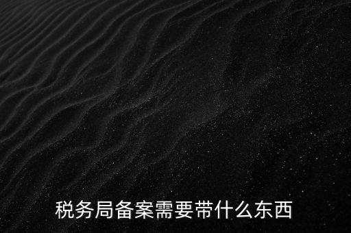 第一次去地稅備案帶什么資料，請問一下辦理地稅備案需要拿什么資料