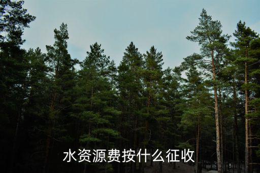 水資源稅實(shí)行什么征收，水資源費(fèi)按什么征收