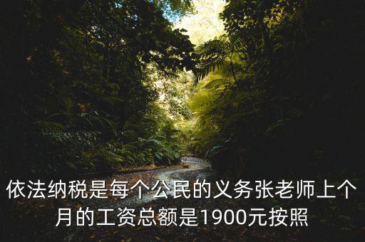依法納稅屬于什么行為，依法納稅屬不屬于政治義務(wù)