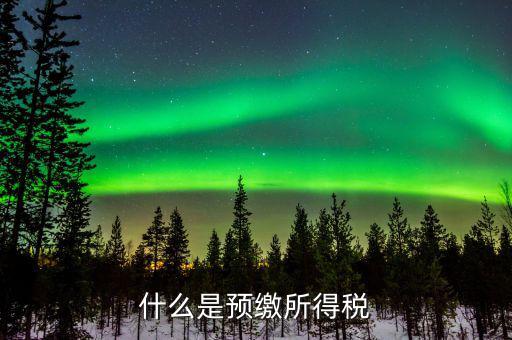 什么是預繳征收，預繳稅款是什么意思