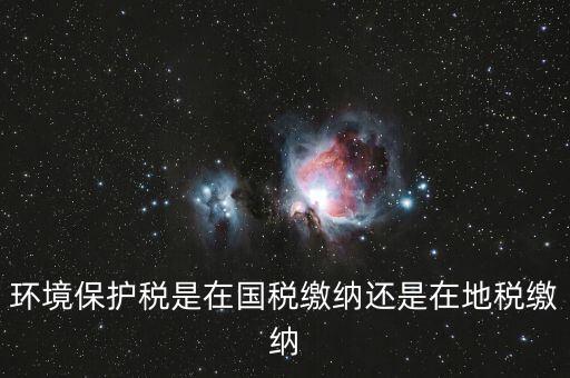 什么是環(huán)境保護(hù)稅納稅人，環(huán)境稅是什么意思