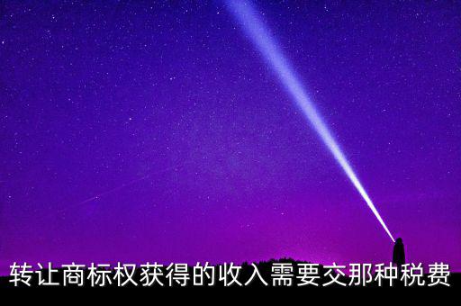 轉(zhuǎn)讓商譽(yù)交什么稅，轉(zhuǎn)讓商標(biāo)權(quán)應(yīng)交甚么稅