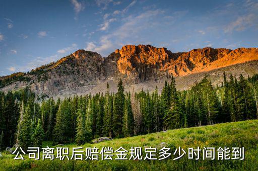 離職補償金什么時候給，離職賠償金到底什么時候發(fā)是正確的