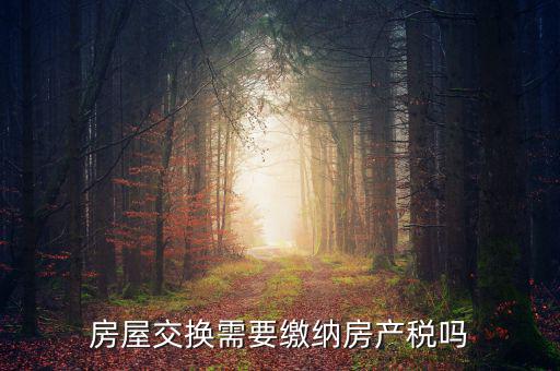 房地產置換應交什么稅，開辦房產置換公司取得的收入交什么稅費
