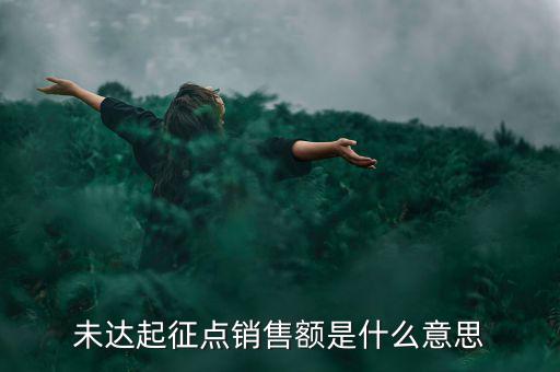 未達(dá)起征點(diǎn)通知書什么意思，打印稅務(wù)事項(xiàng)通知書未達(dá)起征點(diǎn)通知需要什么材料