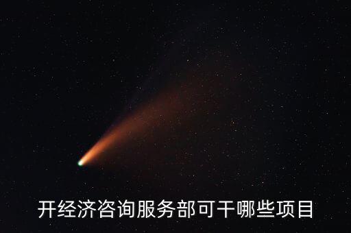 咨詢服務(wù)有什么進(jìn)項(xiàng)，開經(jīng)濟(jì)咨詢服務(wù)部可干哪些項(xiàng)目