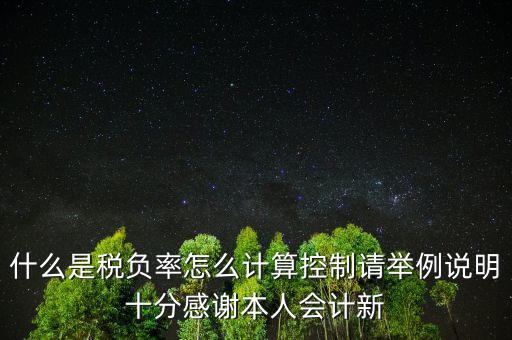 什么叫稅務(wù)控制計(jì)算法，企業(yè)所得稅如何控制