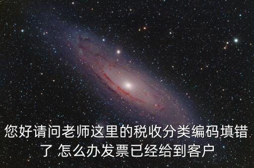 稅收分類編碼錯誤的是什么，汽車導(dǎo)航儀稅收分類編碼是什么
