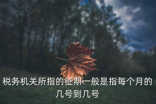 什么時(shí)候可以建立征期，北京國(guó)稅網(wǎng)上申報(bào)系統(tǒng)是不是只能在每個(gè)月初才可以新建征期呢我
