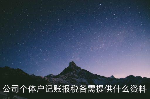 個體報稅帶什么手續(xù)，個體戶怎樣報稅