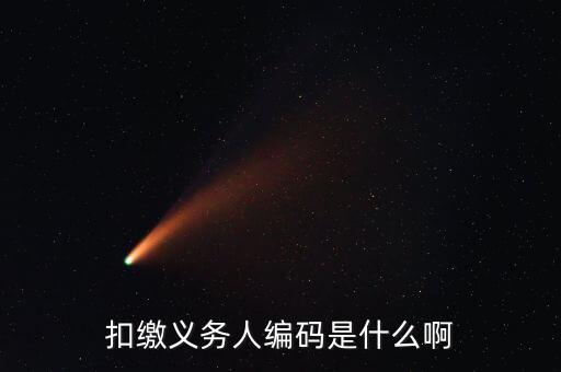 江西扣繳義務(wù)人編碼是什么，扣繳義務(wù)人編碼是什么號(hào)它和納稅人識(shí)別號(hào)是一個(gè)號(hào)嗎