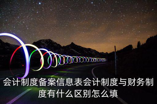 什么是財(cái)務(wù)制度備案，財(cái)務(wù)會計(jì)制度及核算軟件備案報(bào)告書怎么填寫