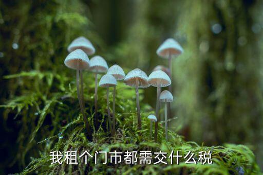企業(yè)出租商鋪交什么稅，我租個(gè)門市都需交什么稅