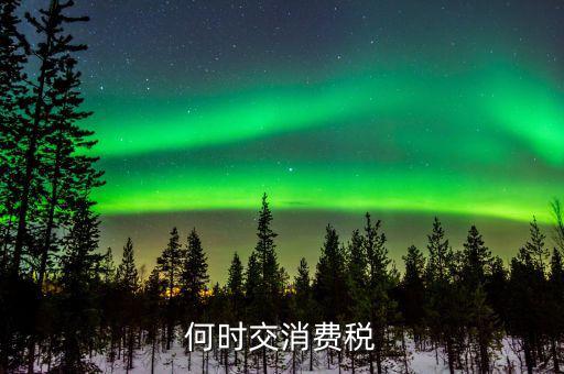 什么時(shí)候用消費(fèi)稅，稅務(wù)知識(shí)收到預(yù)付款后何時(shí)繳納消費(fèi)稅