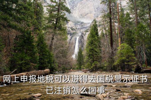 國稅被注銷是什么意思，國稅是否注消