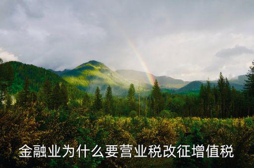 金融業(yè)交什么稅營(yíng)改增，2016營(yíng)改增范圍金融業(yè)稅率是多少