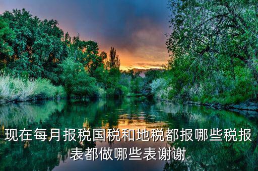 國(guó)稅需要報(bào)什么稅，國(guó)稅局是報(bào)什么稅