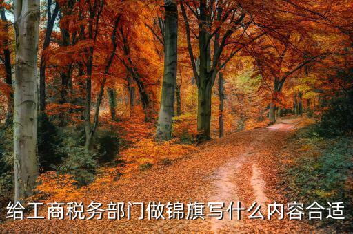 給稅務(wù)送錦旗 寫什么話好，贈(zèng)稅務(wù)局錦旗用語