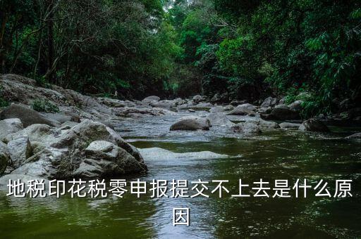 印花稅申報(bào)異常是什么原因，地稅印花稅零申報(bào)提交不上去是什么原因