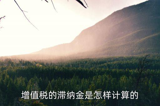 如何計算稅款的滯納金，稅款滯納金怎么算