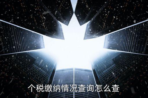 如何查詢個(gè)稅申報(bào)情況，個(gè)稅繳納情況查詢?cè)趺床?/></a></span><span id=
