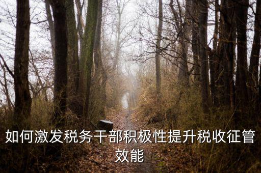 如何提高征管質(zhì)效，如何轉(zhuǎn)變稅收征管方式提升征管效能