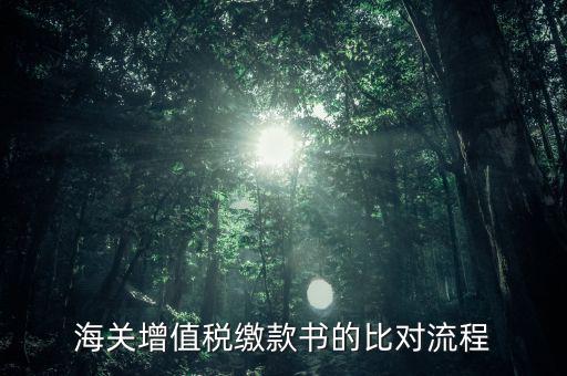 海關(guān)繳款書如何比對，海關(guān)進口增值稅準(zhǔn)用繳款書的數(shù)據(jù)采集和比對