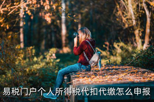 代扣個(gè)人所得稅如何申報(bào)，易稅門戶個(gè)人所得稅代扣代繳怎么申報(bào)
