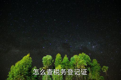如何查詢企業(yè)稅務(wù)登記證號(hào)，公司的稅務(wù)登記證號(hào)怎么查詢