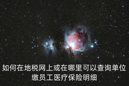 如何在地稅交社保查詢，單位交了社保費在地稅網怎么查詢