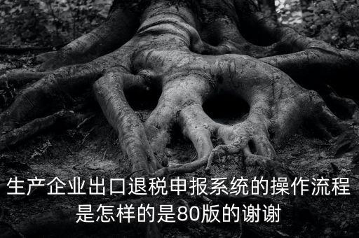 如何出口退稅系統(tǒng)，出口退稅需要什么資料