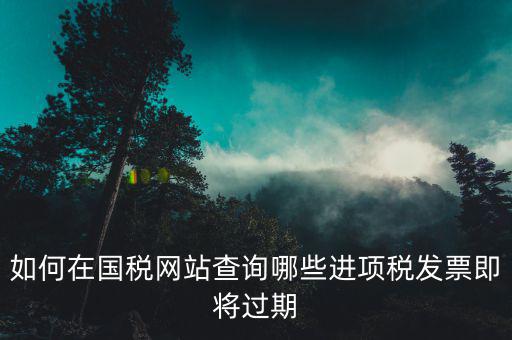 稅務(wù)局如何查進(jìn)項(xiàng)票，營改增了如何抵扣呢怎么去查詢發(fā)票進(jìn)項(xiàng)信息