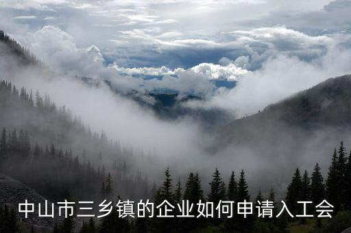 企業(yè)工會如何申報，中山市三鄉(xiāng)鎮(zhèn)的企業(yè)如何申請入工會