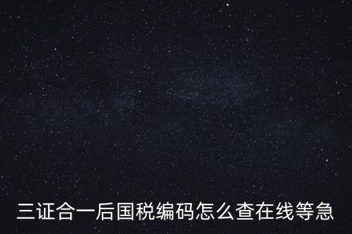 如何查詢個人稅務編號查詢系統(tǒng)，請問在哪里可以查到納稅人編碼