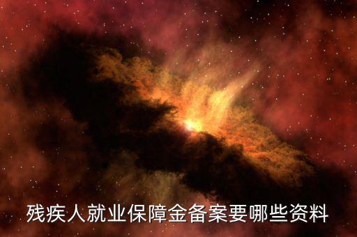 殘疾人 就業(yè)如何備案，殘疾人就業(yè)怎么申報