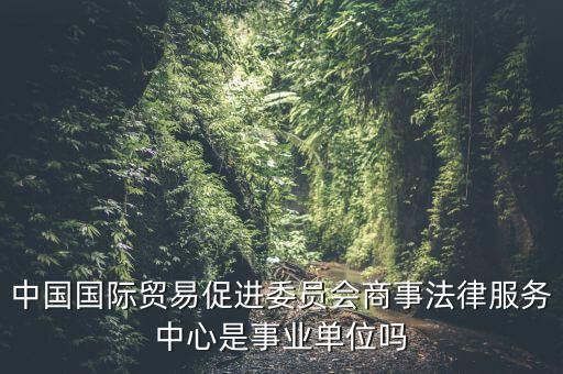 中國國際貿(mào)易促進(jìn)委員會(huì)商事法律服務(wù)中心是事業(yè)單位嗎