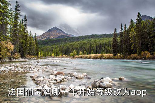 法國(guó)發(fā)生什么改革，法國(guó)葡萄酒哪一年開(kāi)始等級(jí)改為aop