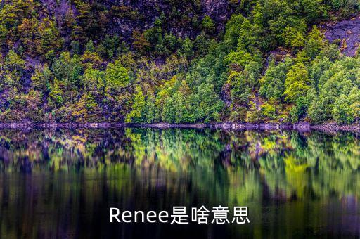 咨信是什么意思，Renee是啥意思