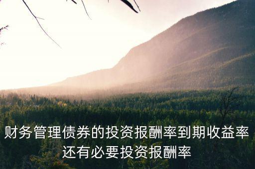 債券投資的報(bào)酬是指?jìng)氖裁?，債券投資的收益包括哪些