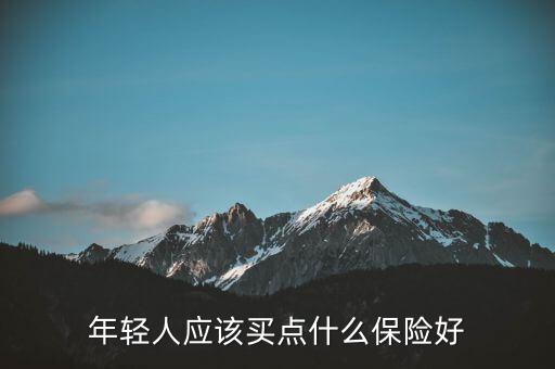 年輕人適合買什么保險，青少年買什么保險好