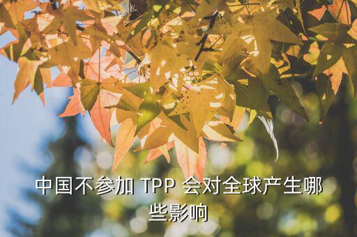 tpp為什么排除中國(guó)，從WTO到TPP這些組織和協(xié)議對(duì)中國(guó)影響有多大
