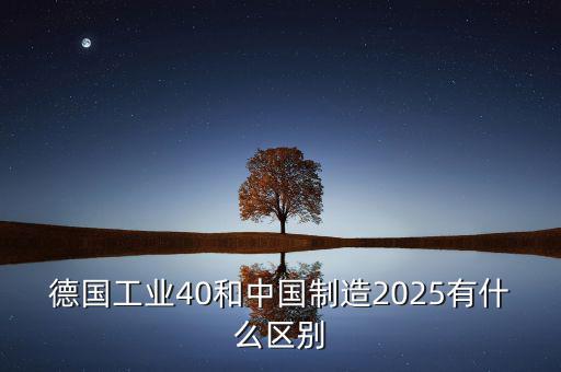 工業(yè)2025是什么，什么是工業(yè)40什么是中國制造2025