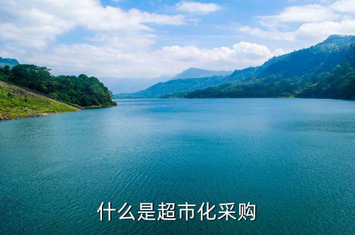 什么是超市化采購，什么是超市化采購