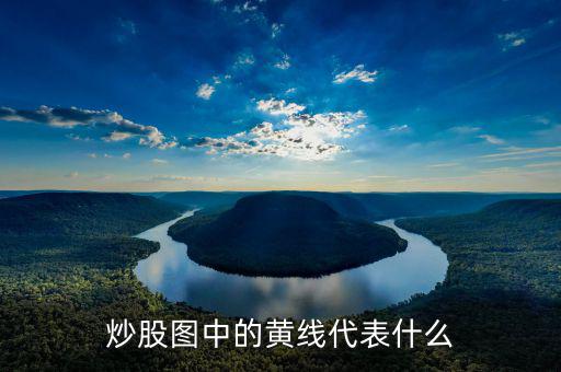 股票日線下面黃線是什么意思，大盤(pán)日線走勢(shì)的白線和黃線代表什么