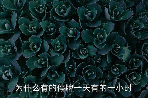 什么情況下停牌一小時(shí)，當(dāng)日委托幾點(diǎn)起有效要是停牌一小時(shí)幾點(diǎn)開(kāi)始