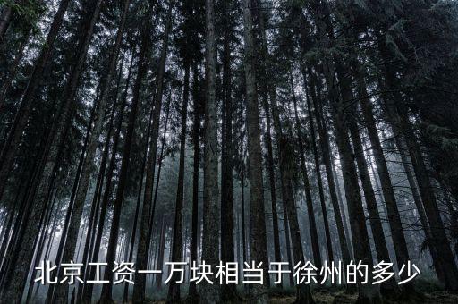 北京月薪1萬什么概念，在北京月薪1萬算高嗎