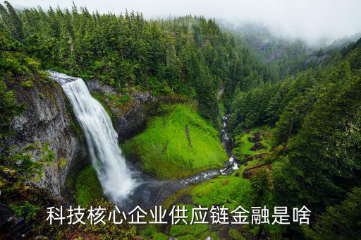 什么是科技與金融對(duì)接，科技核心企業(yè)供應(yīng)鏈金融是啥