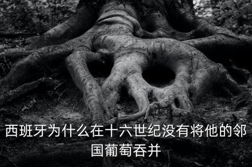西班牙為什么沒有吞并葡萄牙，西班牙為什么在十六世紀(jì)沒有將他的鄰國葡萄吞并