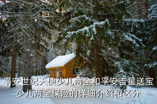 平安世紀(jì)同樣是個什么產(chǎn)品，平安保險世紀(jì)同祥險種解釋