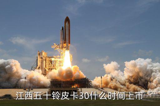 江鈴n330什么時候上市，江西五十鈴皮卡30什么時間上市